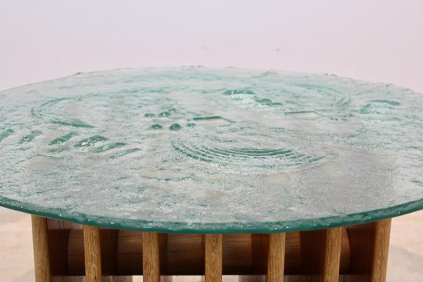 Sculptural Glass Top Coffee Table by Heinz Lilienthal-MO-1158538