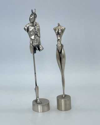 Sculptural Group, Royal Couple by Paul Wunderlich, Set of 2-CBS-875767