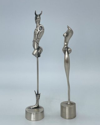 Sculptural Group, Royal Couple by Paul Wunderlich, Set of 2-CBS-875767