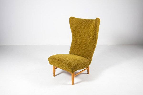 Sculptural Lounge Chair by Elias Svedberg for Nordiska Kompaniet, 1950s-KMC-865797