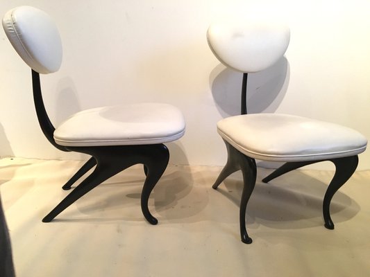 Sculptural Lounge Chairs by Jordan Mozer for the Hudson Restaurant Chicago, Set of 2-RDZ-1071224