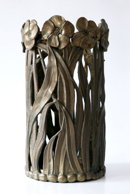 Sculptural Massive Brass Umbrella Stand 1960s-WPT-875818