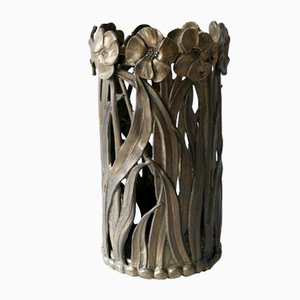 Sculptural Massive Brass Umbrella Stand 1960s-WPT-875818