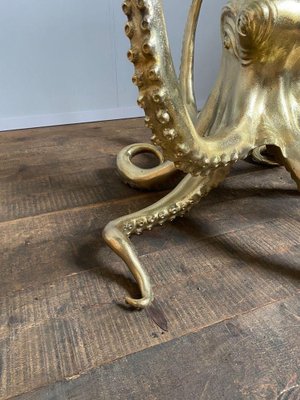 Sculptural Octopus Gilt Bronze Center or Dining Table-MBH-1052810