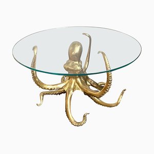 Sculptural Octopus Gilt Bronze Center or Dining Table-MBH-1052810