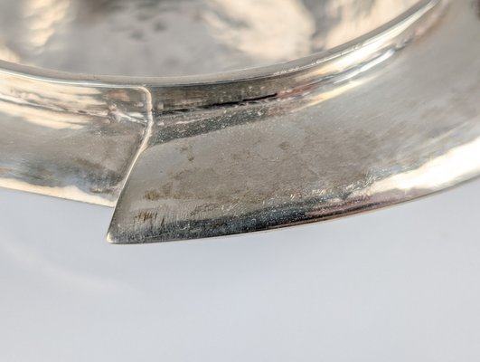 Sculptural Silver Bowl by Graziella Laffi, Peru, 1960s-JJT-2043450