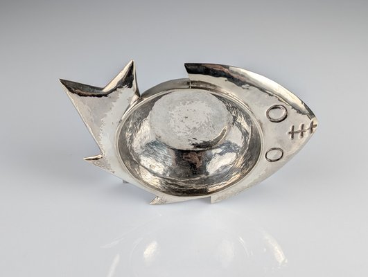 Sculptural Silver Bowl by Graziella Laffi, Peru, 1960s-JJT-2043450