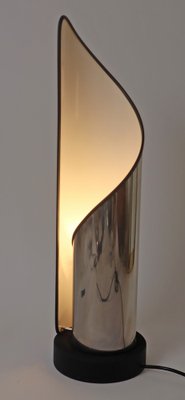 Sculptural Stainless Steel Floor Lamp from Stilnovo, 1970s-ESB-2043390