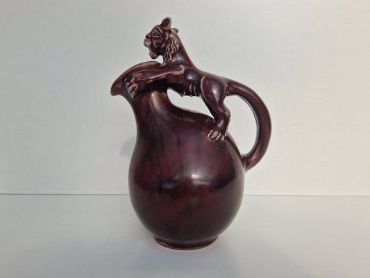 Sculptural Stoneware Jug by Bode Willumsen for Royal Copenhagen, 1940