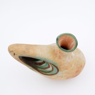 Sculptural Studio Ceramic Art Vase by Ceramist Nikos Dazelidis, Greece, 1960s-NYF-2019253