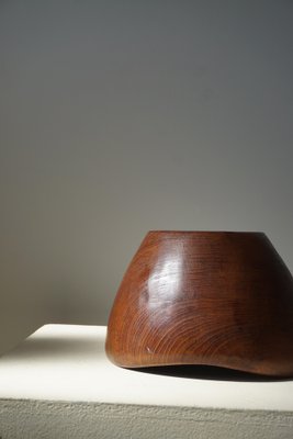 Sculptural Teak Bowl, Denmark, 1960s-MXF-1393158