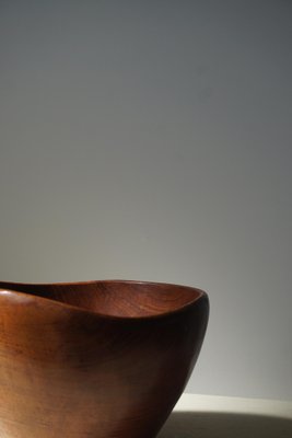 Sculptural Teak Bowl, Denmark, 1960s-MXF-1393158