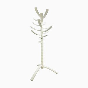 Sculptural White Lacquered Wood Coat Rack by Bruce Tippett Renna from Gavina-FGA-922763