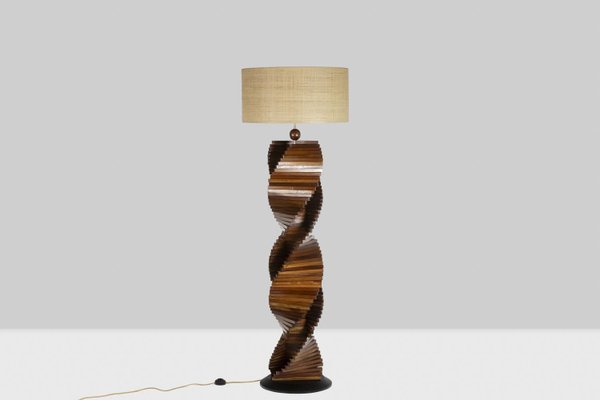 Sculptural Wooden Lamp Base. 1980s-CEJ-1735639