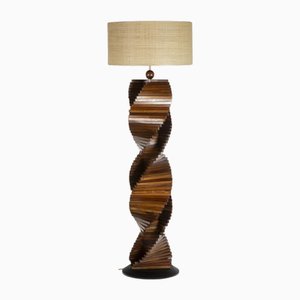 Sculptural Wooden Lamp Base. 1980s-CEJ-1735639