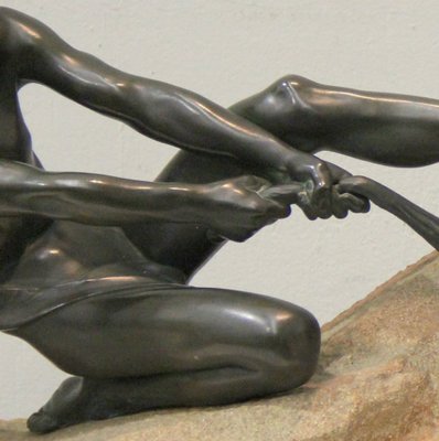 Sculpture by Max Le Verrier, 1940s-NE-568261