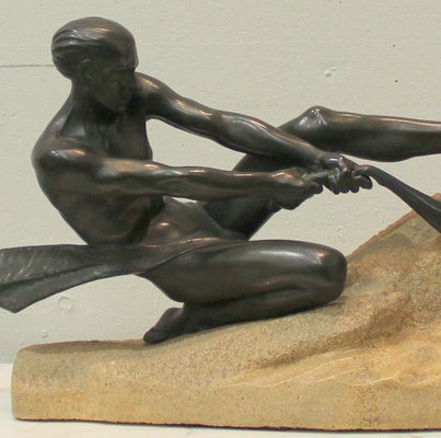 Sculpture by Max Le Verrier, 1940s-NE-568261