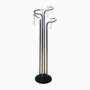 Sculpture Coat Hanger in Chromed Steel, 1970s-HS-1299627