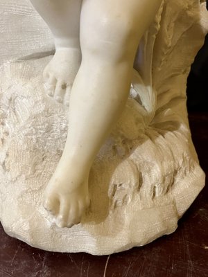 Sculpture Depicting Children, 1800s, Marble-WRQ-1742190