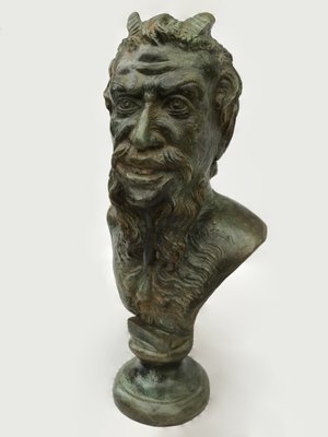 Sculpture, God Pan, 20th-Century, Bronze-WIM-1090207