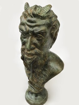 Sculpture, God Pan, 20th-Century, Bronze-WIM-1090207