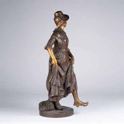 Sculpture in Patinated Bronze by Antonin Mercié-WFS-2026393