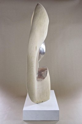 Sculpture Infinty, Silvered Basswood, M.Treml, Austria, 2021-TQA-1436502