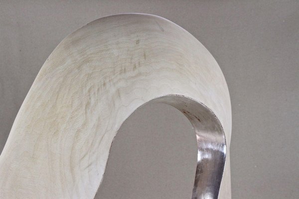 Sculpture Infinty, Silvered Basswood, M.Treml, Austria, 2021-TQA-1436502