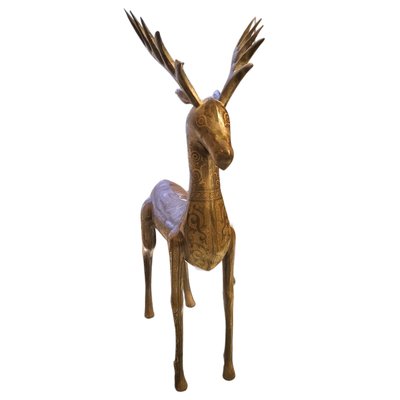 Sculpture of a Deer, 1980s, Bronze-TCS-1739924