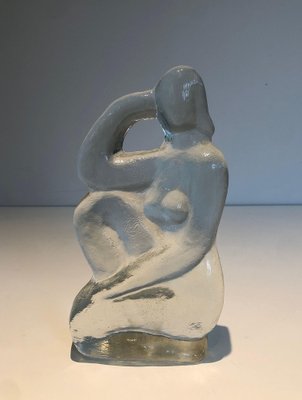 Sculpture of a Woman, 1970s, Glass-BA-1694745