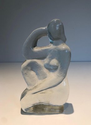 Sculpture of a Woman, 1970s, Glass-BA-1694745