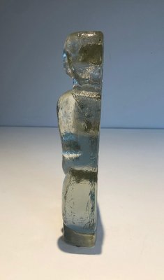 Sculpture of a Woman, 1970s, Glass-BA-1694745