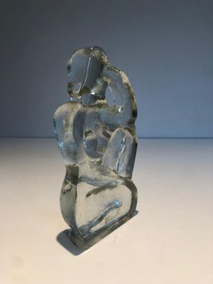 Sculpture of a Woman, 1970s, Glass-BA-1694745