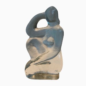 Sculpture of a Woman, 1970s, Glass-BA-1694745