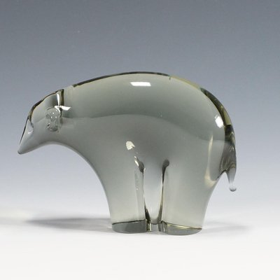 Sculpture of an Ice Bear by Livio Seguso, 1970s-KJP-1149155