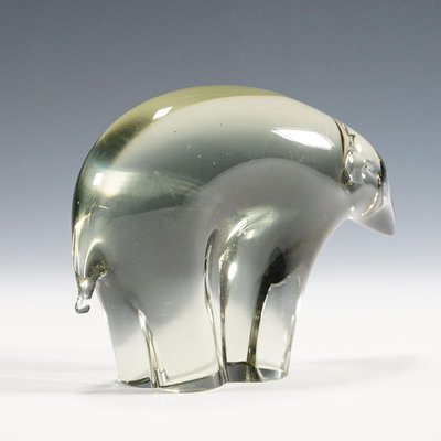 Sculpture of an Ice Bear by Livio Seguso, 1970s-KJP-1149155