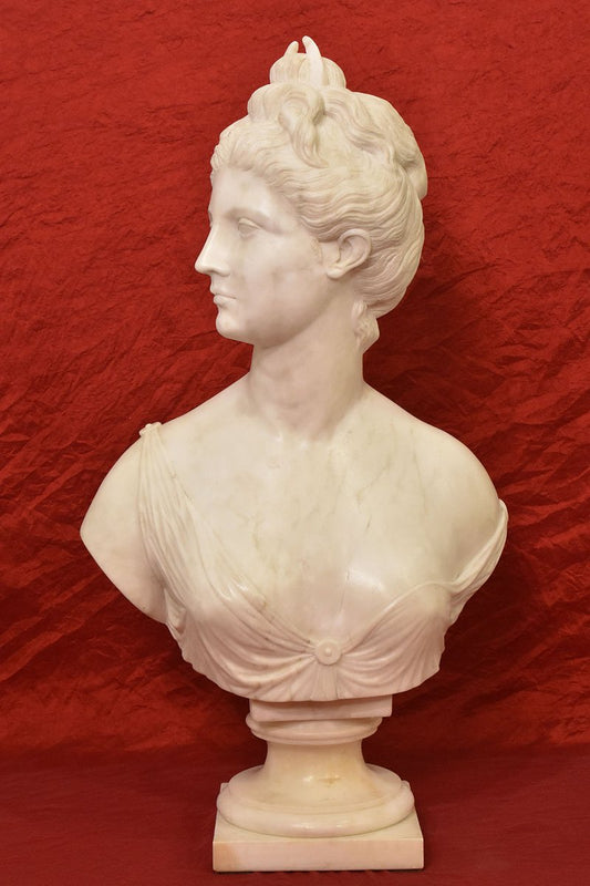 Sculpture of Diana the Huntress, 19th Century, Marble