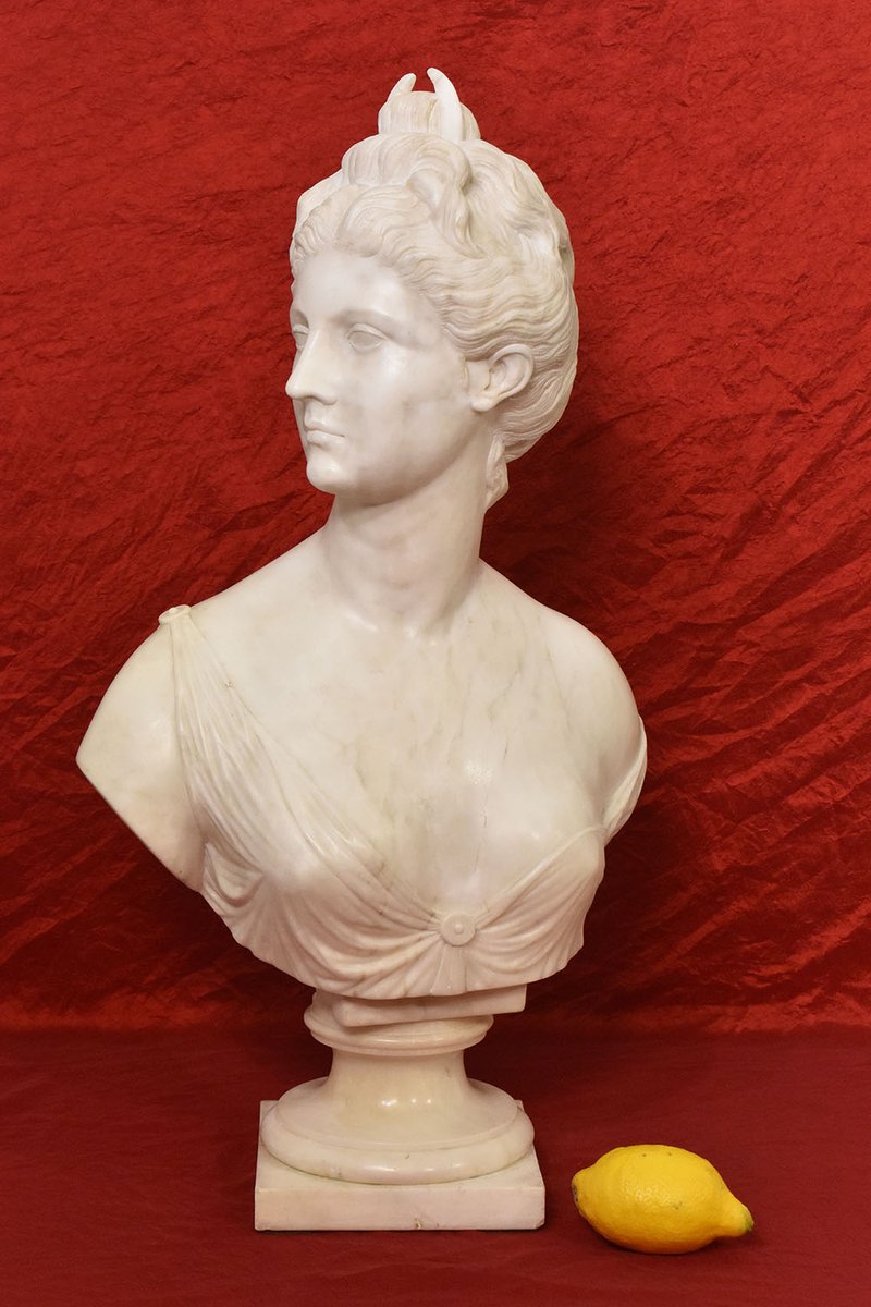 Sculpture of Diana the Huntress, 19th Century, Marble