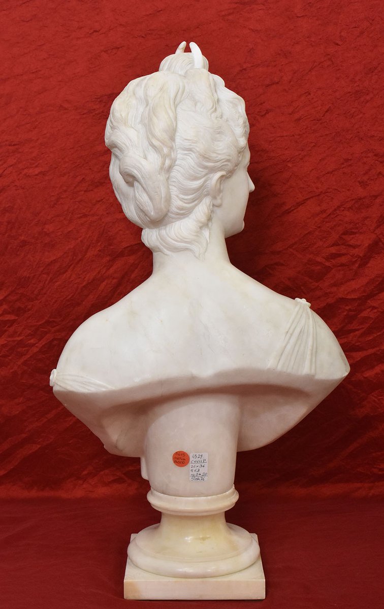 Sculpture of Diana the Huntress, 19th Century, Marble