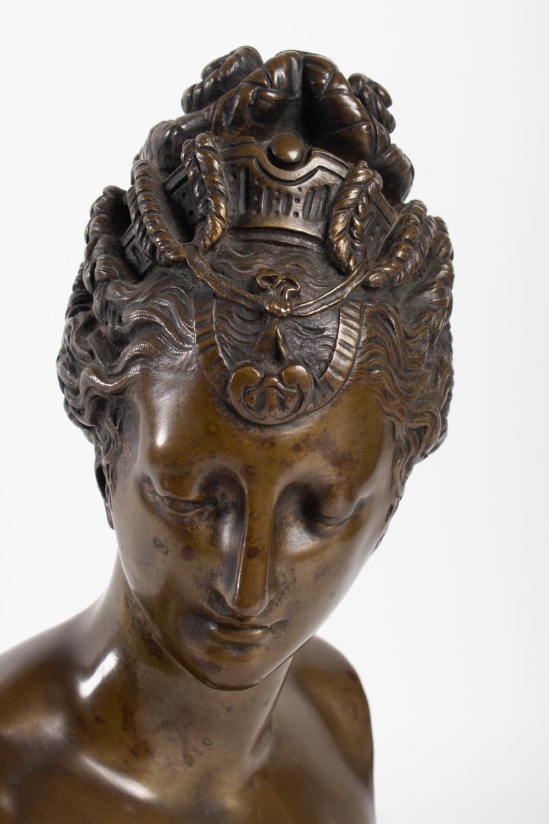 Sculpture of Diane De Poitier, 19th-Century, Bronze