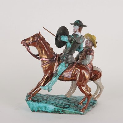 Sculpture of Don Quixote and Sancho Panza, 20th Century-VMM-1724781