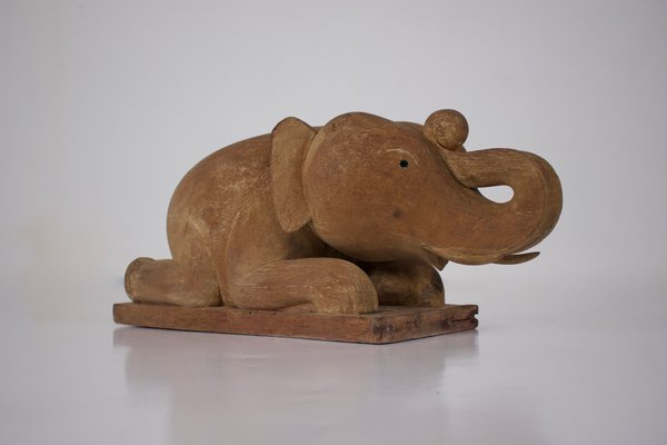 Sculpture of Elephant, Burma, 1890s-OWS-1771526