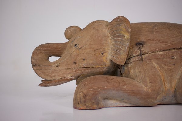 Sculpture of Elephant, Burma, 1890s-OWS-1771527