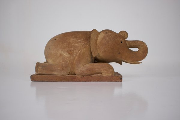 Sculpture of Elephant, Burma, 1890s-OWS-1771526