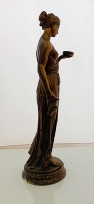 Sculpture of Hebe in Bronze, 1970s-LLP-1383554