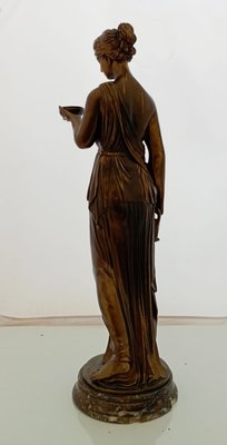 Sculpture of Hebe in Bronze, 1970s-LLP-1383554