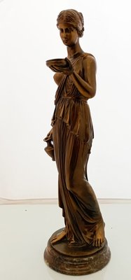 Sculpture of Hebe in Bronze, 1970s-LLP-1383554