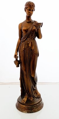 Sculpture of Hebe in Bronze, 1970s-LLP-1383554