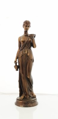 Sculpture of Hebe in Bronze, 1970s-LLP-1383554