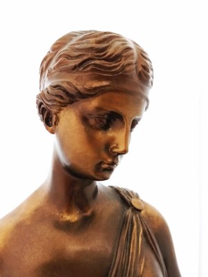 Sculpture of Hebe in Bronze, 1970s-LLP-1383554